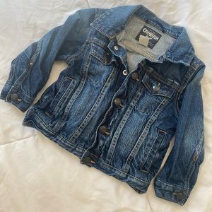 Oshkosh jean jacket 3T excellent condition!